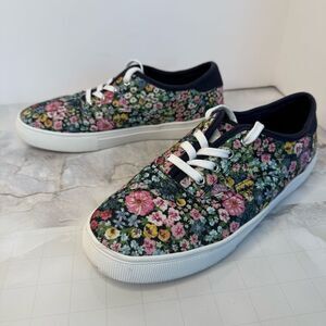 Easy Spirit Platform Comfort Canvas Walking-Gym-Workout Sneakers-Sz 7.5-EUC